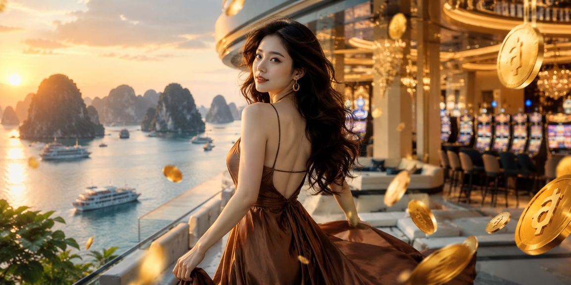 Cảnh vịnh Hạ Long với không khí giải trí cá cược và giải thưởng hấp dẫn