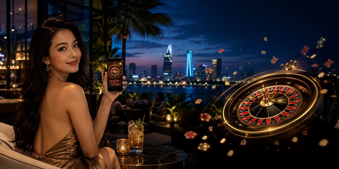 Trải nghiệm roulette tại TP Hồ Chí Minh kết hợp với cà phê Việt Nam phong cách hiện đại