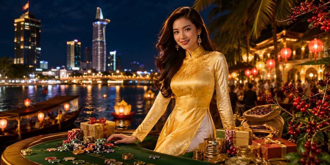 Người dùng Sài Gòn đăng ký nhận thưởng với trang phục áo dài truyền thống